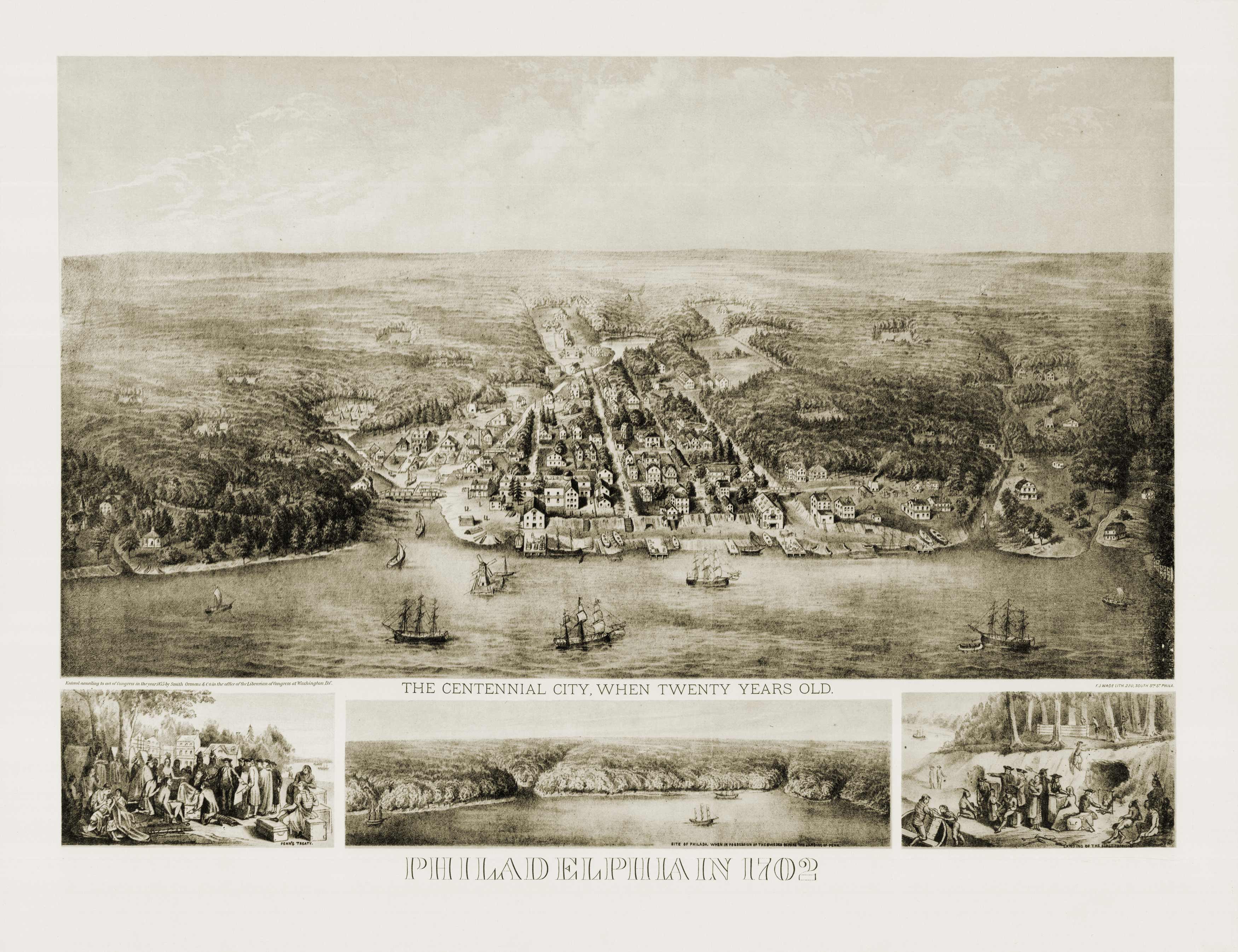 Philadelphia in 1702