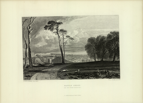 Battle Abbey: The Spot Where Harold Fell