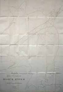 Map of the Mouth & Bay of Black River