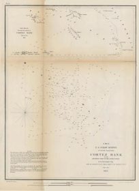 Antique Coastal Survey- Cortez Bank