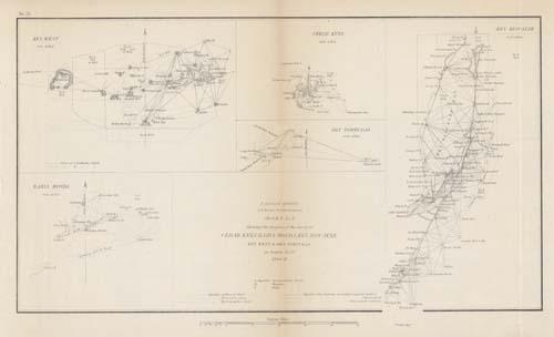 U.S. Coast Survey Showing the Progress of the Survey of Cedar Keys