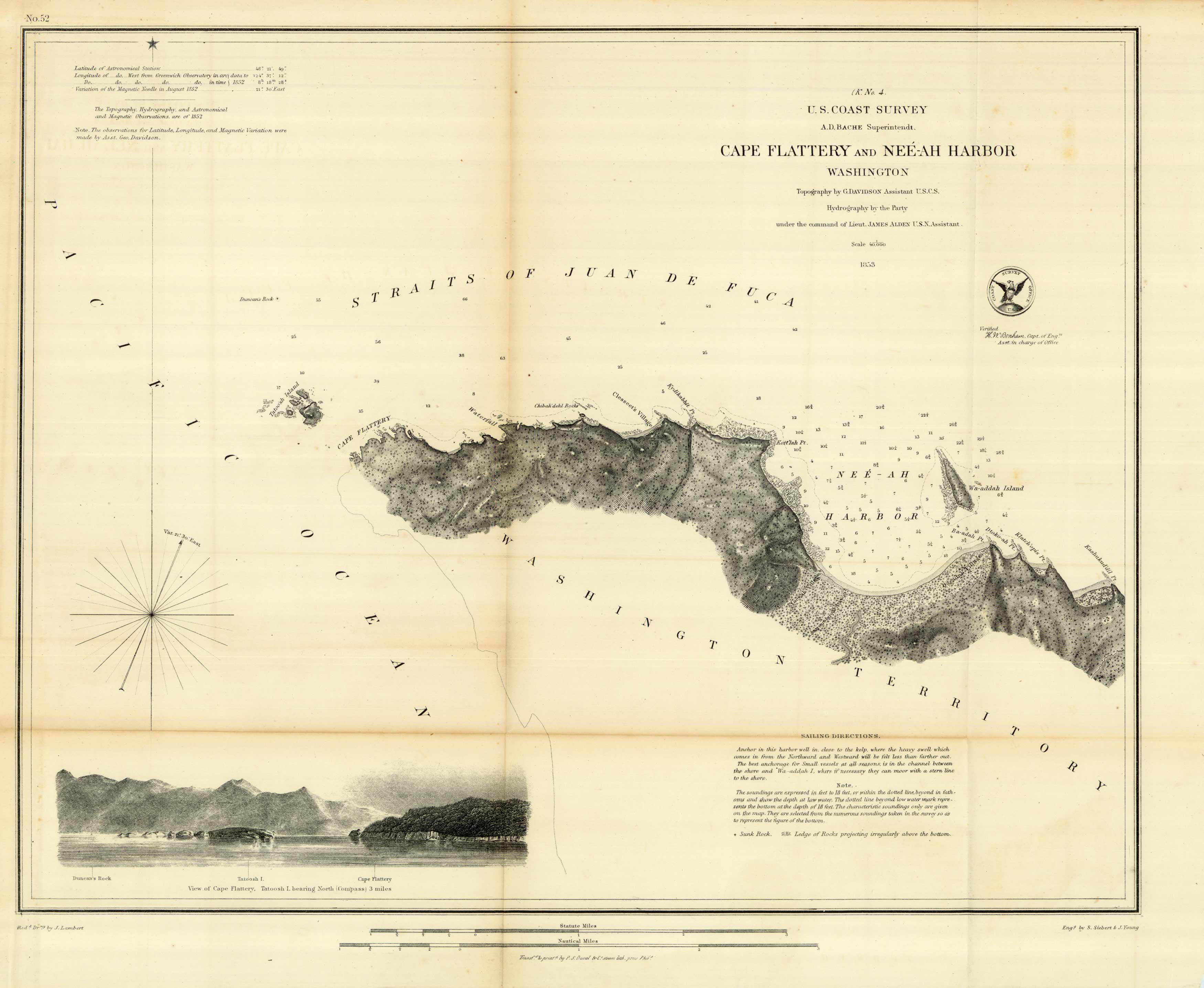 Cape Flattery and Nee-Ah Harbor