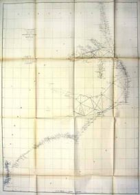 U.S. Coast Survey Sketch D Showing the Progress of the Survey in Section No. IV