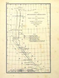 Approximate Cotidal Lines of the Pacific Coast of the United States From Investigations in the Coast Survey
