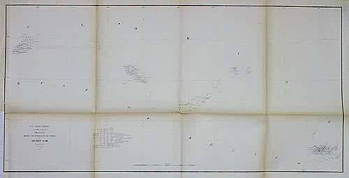 U.S. Coast Survey Showing the Progress of the Survey in Section No. VII (Panhandle)