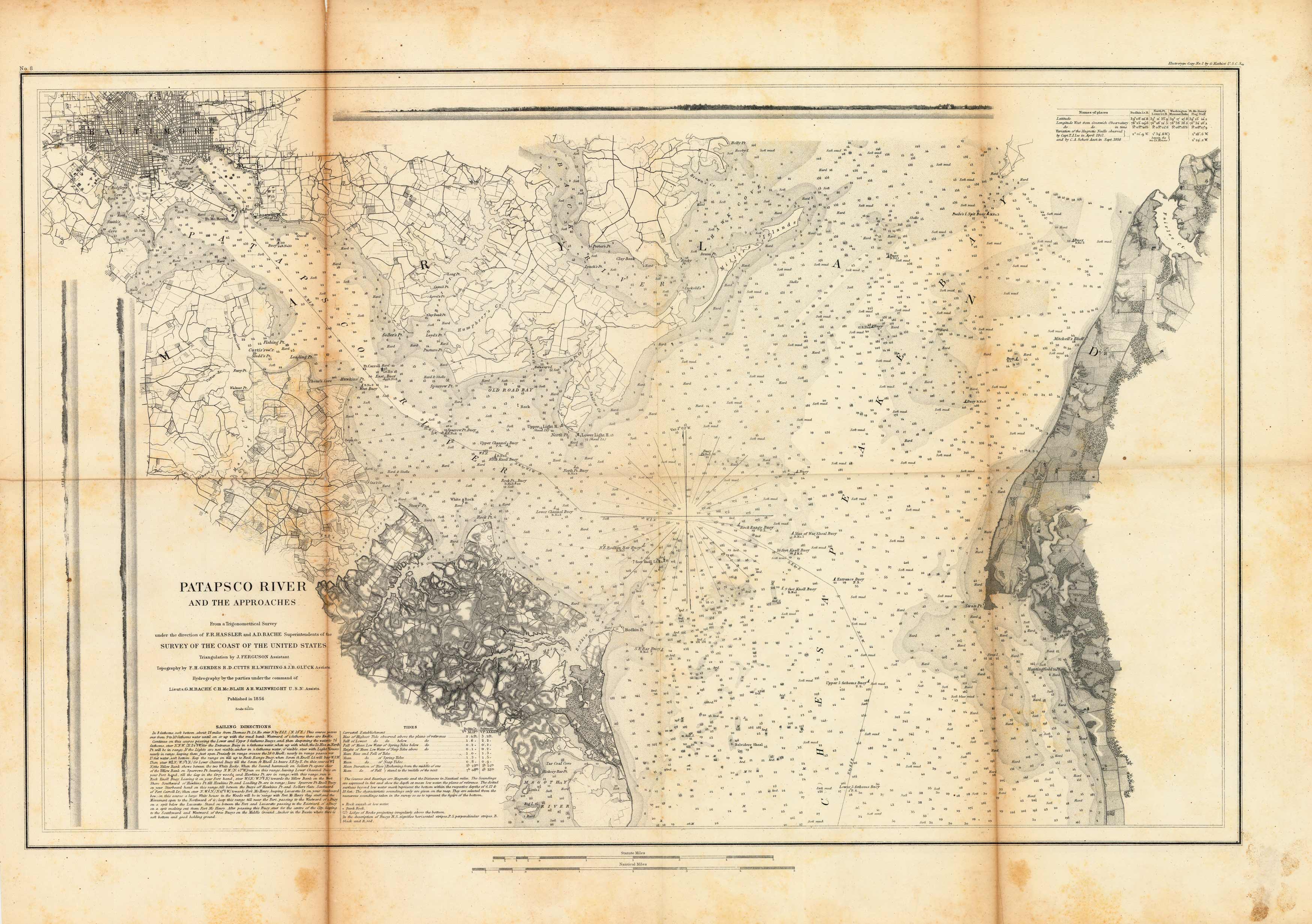 Patapsco River and the Approaches