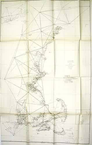 U.S. Coast Survey Sketch A Showing the Progress of the Survey in Section No. 1