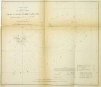 U.S. Coast Survey Preliminary Chart of the Sea Coast of North Carolina From Cape Hatteras to Ocracoke Inlet