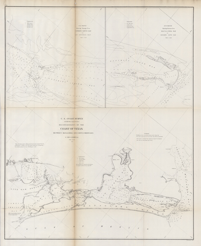 Reconnaissance of the Coast of Texas Between Matagorda and Corpus Christi Bays
