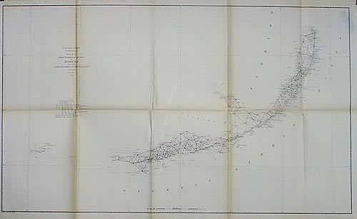 U.S. Coast Survey Showing the Progress of the Survey in Section No. VI (Florida Keys)