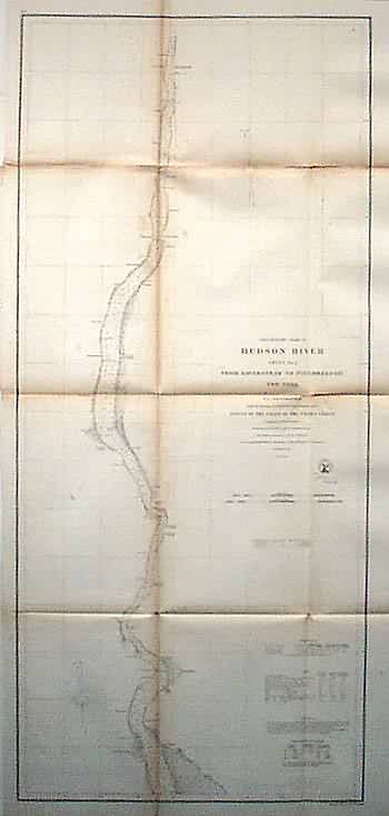Preliminary Chart of Hudson River from Haverstraw to Poughkeepsie