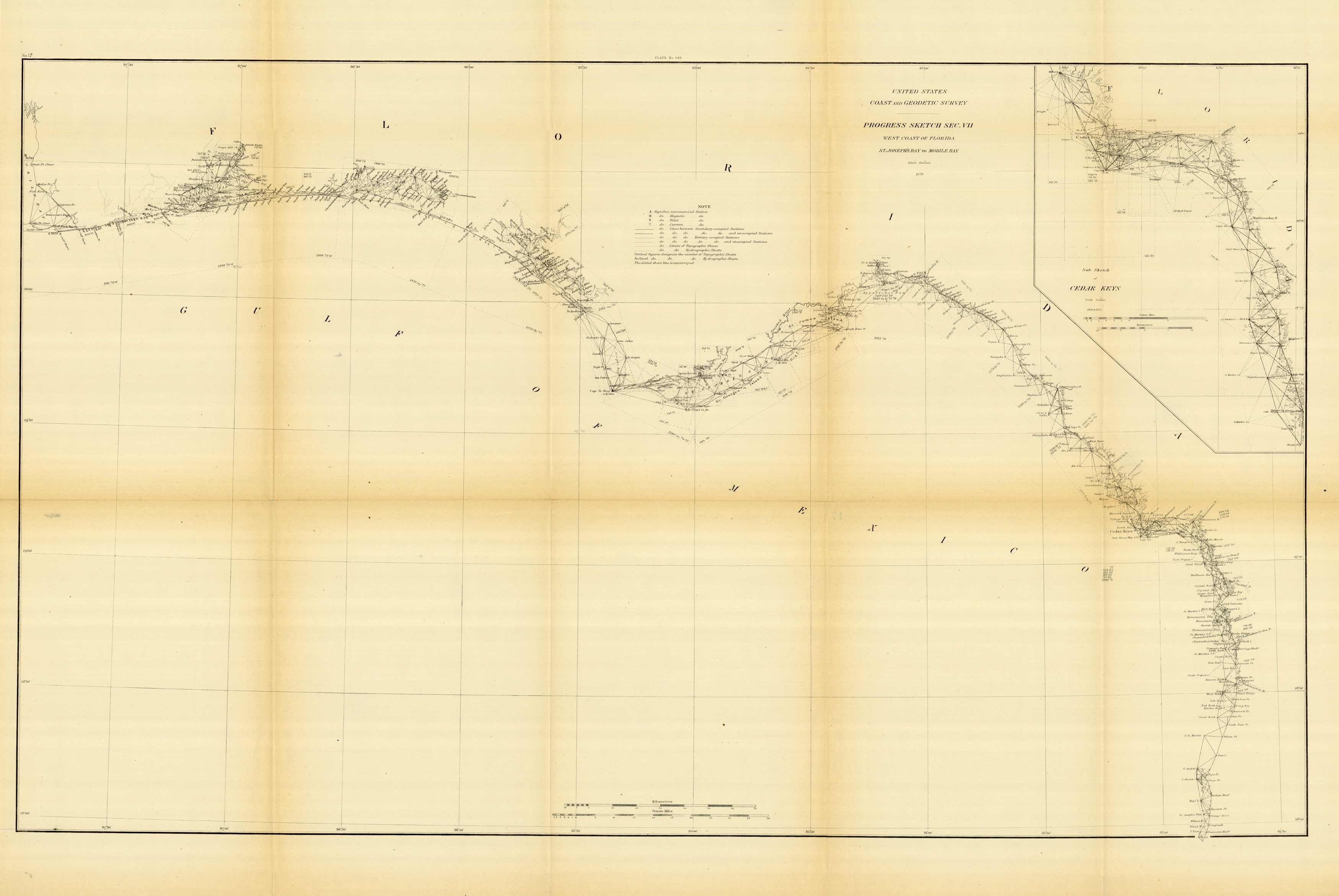 United States Coast and Geodetic Survey Progress Sketch Sec. VI West Coast of Florida Tampa Bay and Vicinity United States Coast and Geodetic Survey Progress Sketch Sec. VI West Coast of Florida Tampa Bay and Vicinity