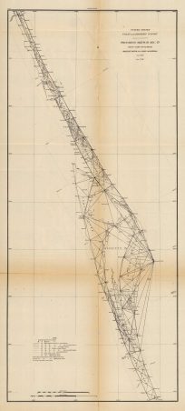 United States Coast and Geodetic Survey Progress Sketch Sec. VI East Coast of Florida Halifax River to Cape Canaveral
