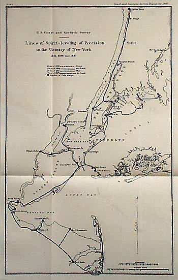 Lines of Spirit-Leveling of Precision in the Vicinity of New York