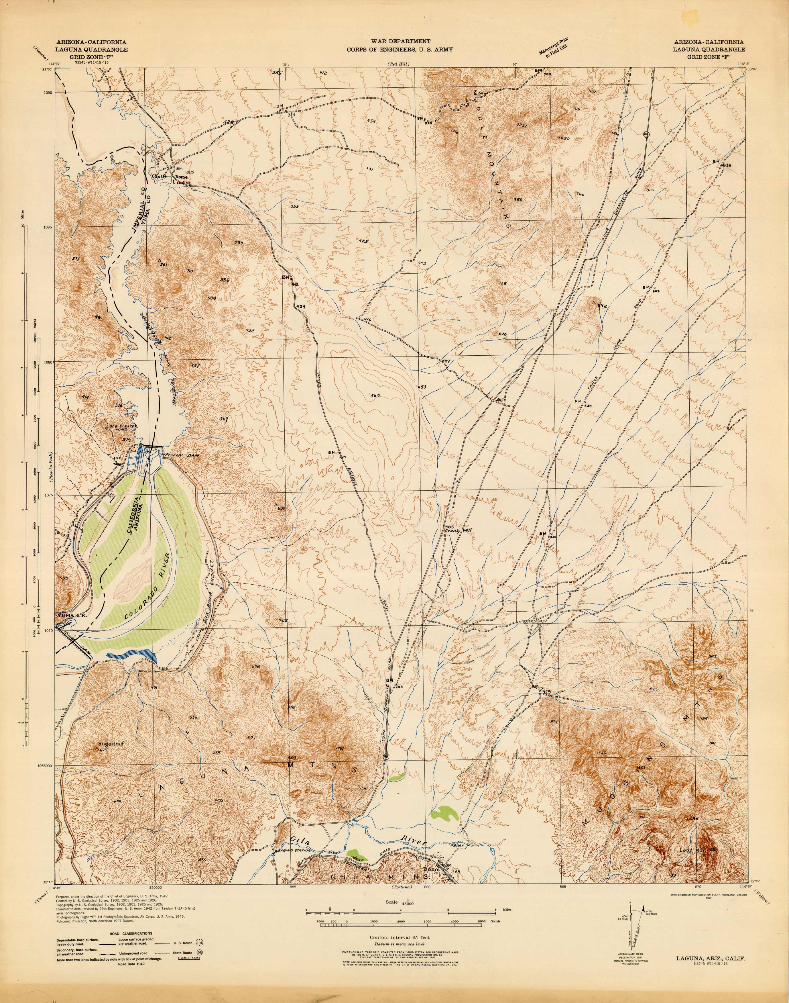 Laguna Quadrangle - Arizona
