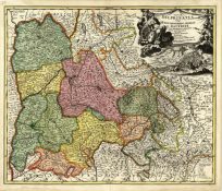 Tabula Delphinatus Vulgo Gouvernement General du Dauphine