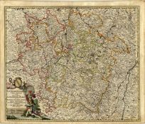 Lotharingiae Tabula Generalis in qua Ducatus Lotharingiae et Barri nec non Metensis