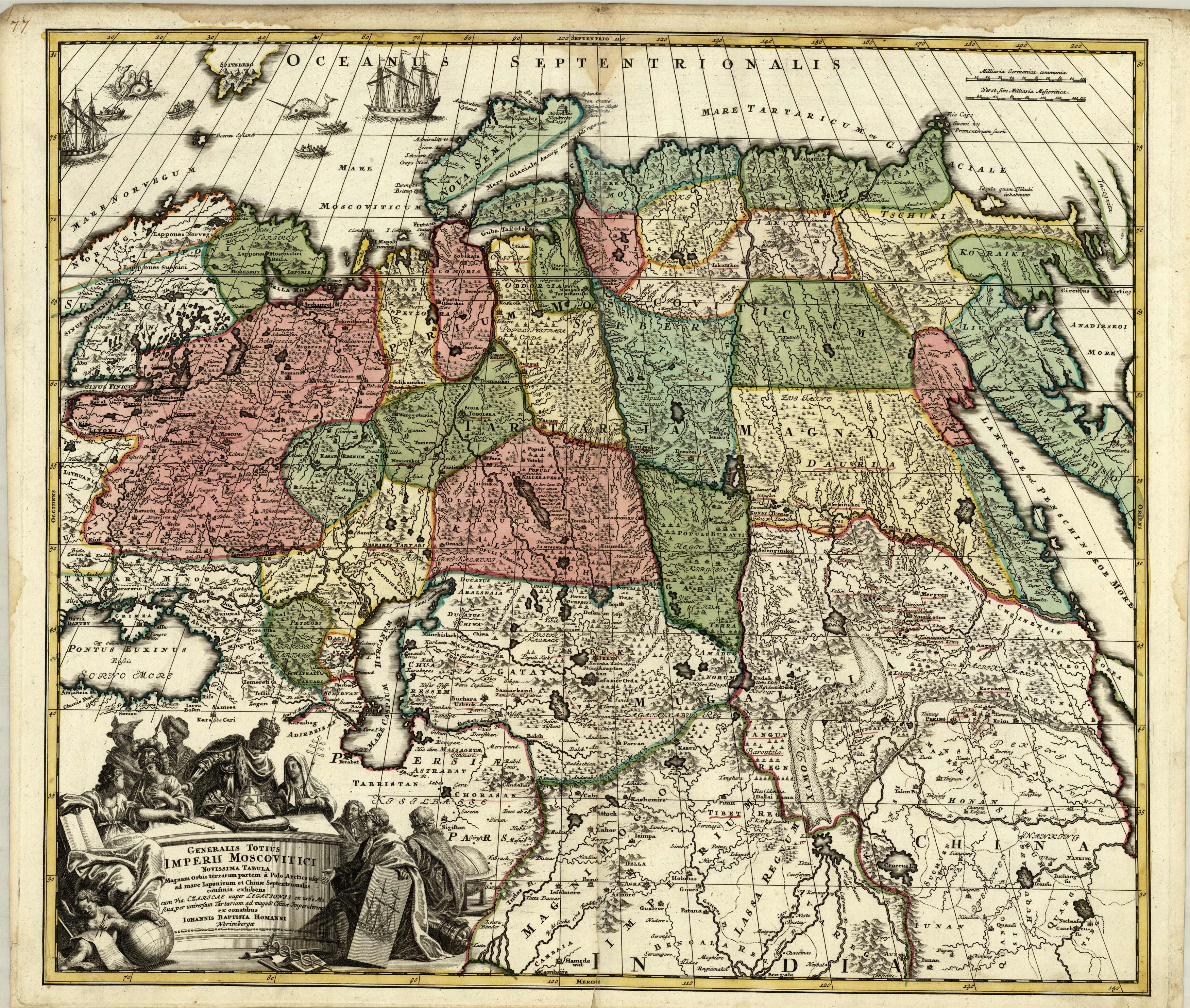 Generalis Totius Imperii Moscovitici [Russia]