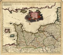 Nova et Accurata Normandiae Ducatus Tabula [Rouen]