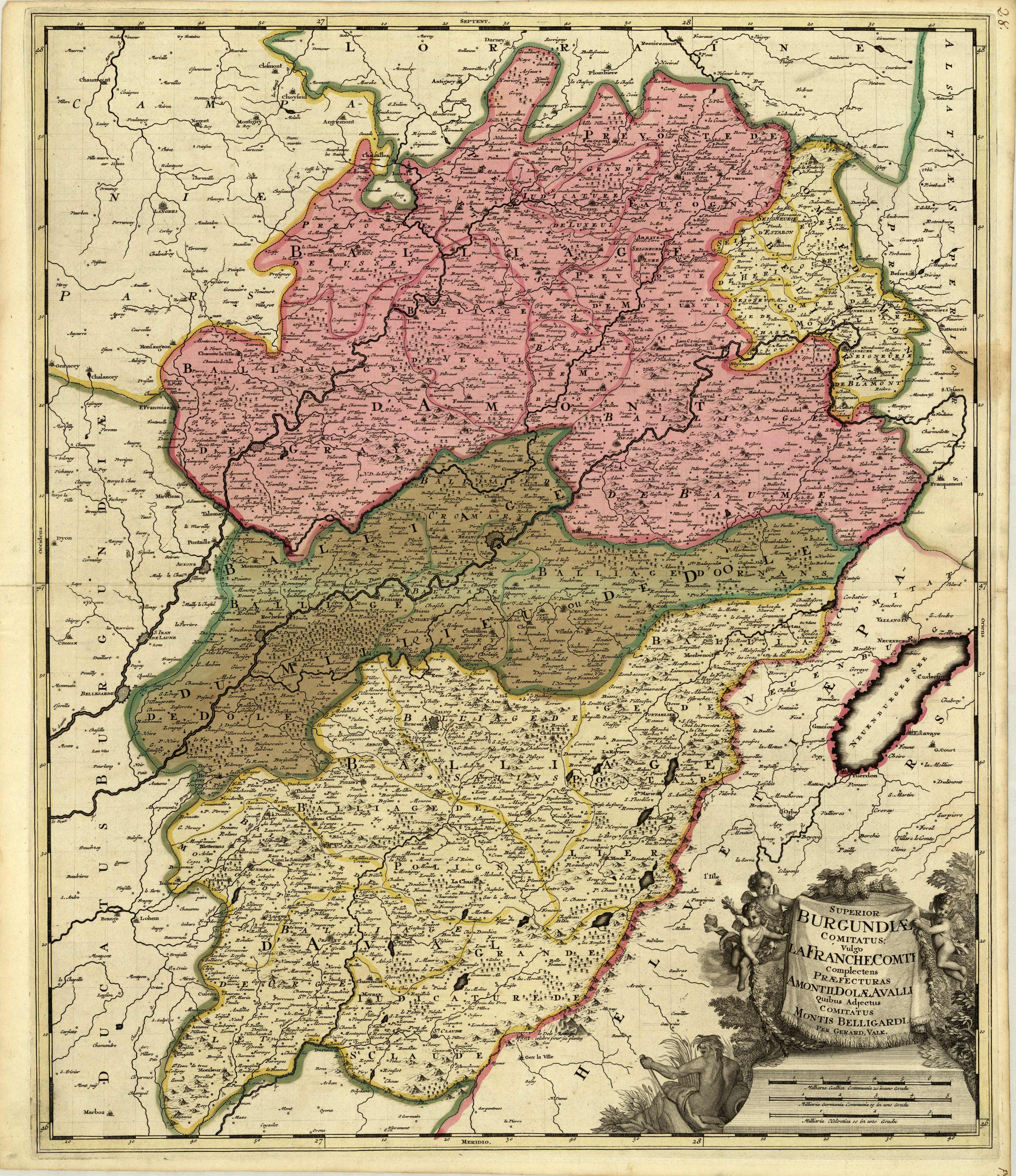 Superior Burgundiae Comitatus ... [Burgundy]