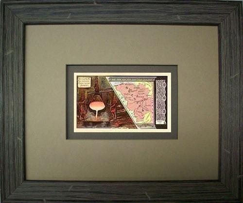 FRAMED Arbuckles Coffee Card of Belgium'