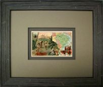 FRAMED Arbuckles Coffee Card of Brazil'