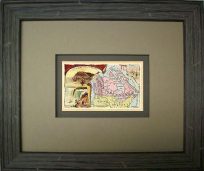 FRAMED Arbuckles Coffee Card of  Dominion of Canada'