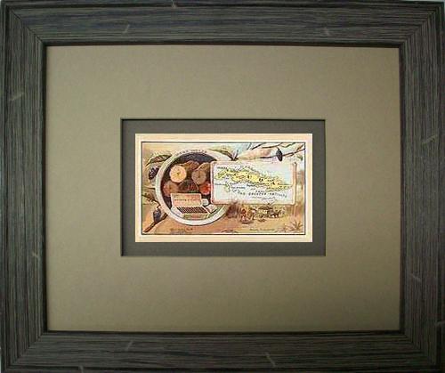 FRAMED Arbuckles Coffee Card of Cuba' FRAMED Arbuckles Coffee Card of Cuba'