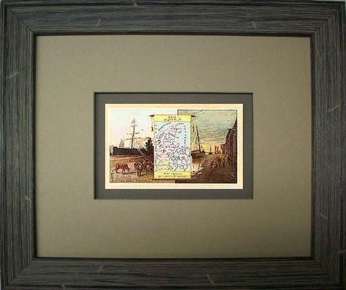 FRAMED Arbuckles Coffee Card of Denmark'