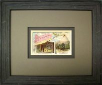 FRAMED Arbuckles Coffee Card of Ecuador'