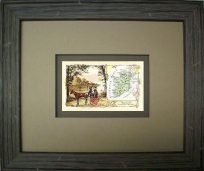 FRAMED Arbuckles Coffee Card of Ireland'