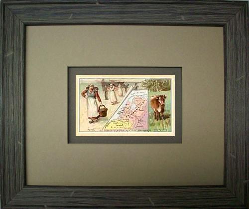 FRAMED Arbuckles Coffee Card of Netherlands' FRAMED Arbuckles Coffee Card of Netherlands'