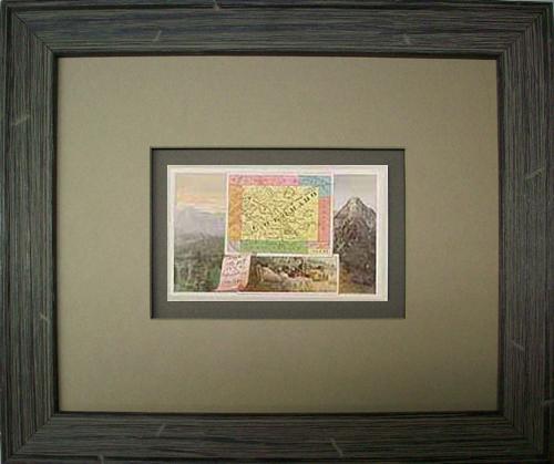 FRAMED Arbuckles Coffee Card of Colorado'
