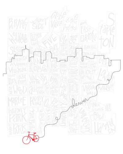 Bicycle in Denver