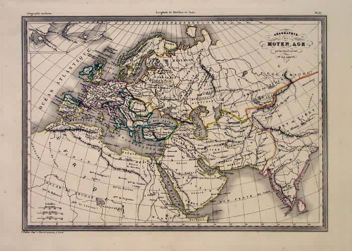 Geographie du Moyen Age Principalement (geography of the middle ages)