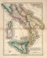 Italiae Antiqvae Pars Meridionalis