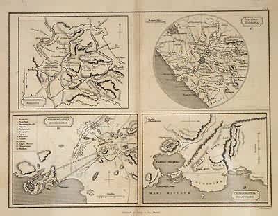 Chorographa Romana/ Vicinia Romana/ Chorographia Athentensis/ Chorographia Syracusana