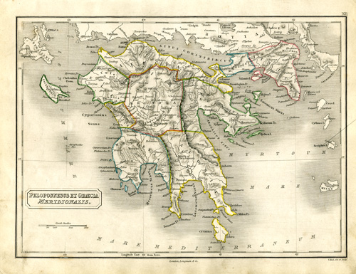 Peloponnesus et Graecia Meridionalis Peloponnesus et Graecia Meridionalis