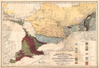 Geological Map of Canada and Newfoundland - Derived from the Results of - The Canadian Geological Survey - and from the Labors of - Dr. J.W. Dawson