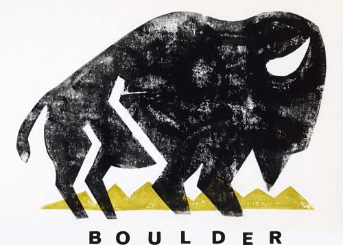 Bison Boulder