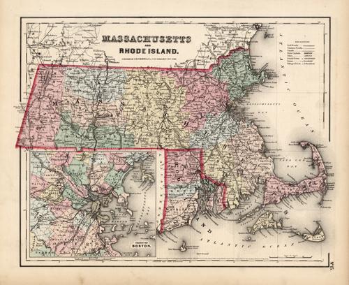 Massachusetts and Rhode Island