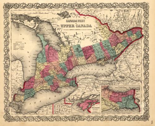 Canada West or Upper Canada Canada West or Upper Canada