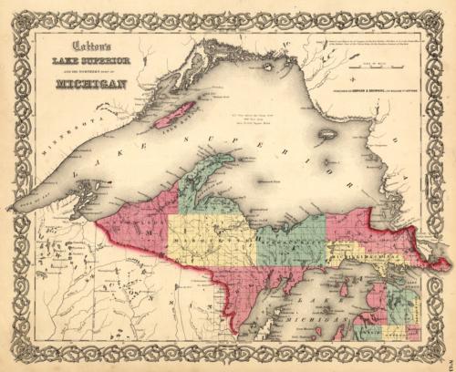 Lake Superior and the Northern Part of Michigan