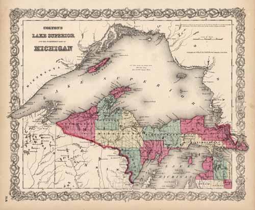 Lake Superior and the Northern Part of Michigan