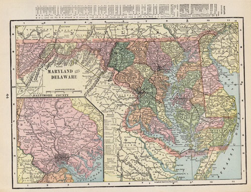 Maryland and Delaware