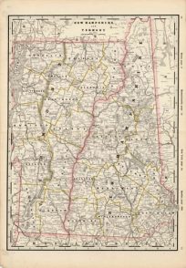 New Hampshire and Vermont