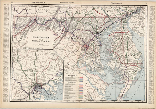 Maryland and Delaware