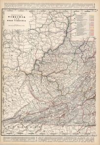 Virginia and West Virginia Western Half