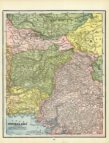 Central Asia - Comprising: Turkestan Central Asia - Comprising: Turkestan