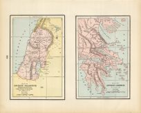 Ancient Palestine showing the location of the Twelve Tribes
